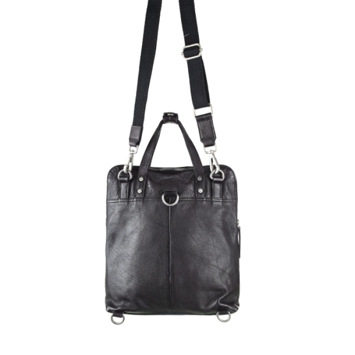 CITY BACKPACK BLACK Rucksacktasche